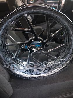 Wheel/rim polish, chrome, repair
