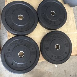 Pairs Of 45’s Rogue Hi Temp Bumper Plates