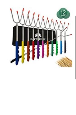 12 pack telescoping smores skewers