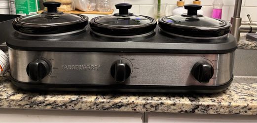 3-pot crockpot