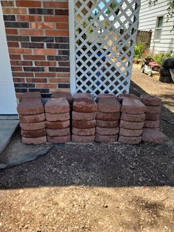 4in. x 11.75 in. x 6.75 in. River Red Concrete Retaining Wall Block