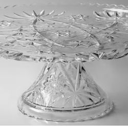 Anchor hocking Cake plate 