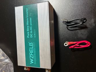 2000W Pure Sine Wave Inverter 48V DC to 110V 120V AC, Car Power Inverter with 4 AC Outlets, LED Display,Off-Grid Portable Power Converter for Home, RV
