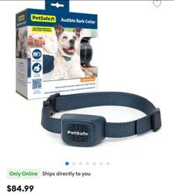 Shock sound collar