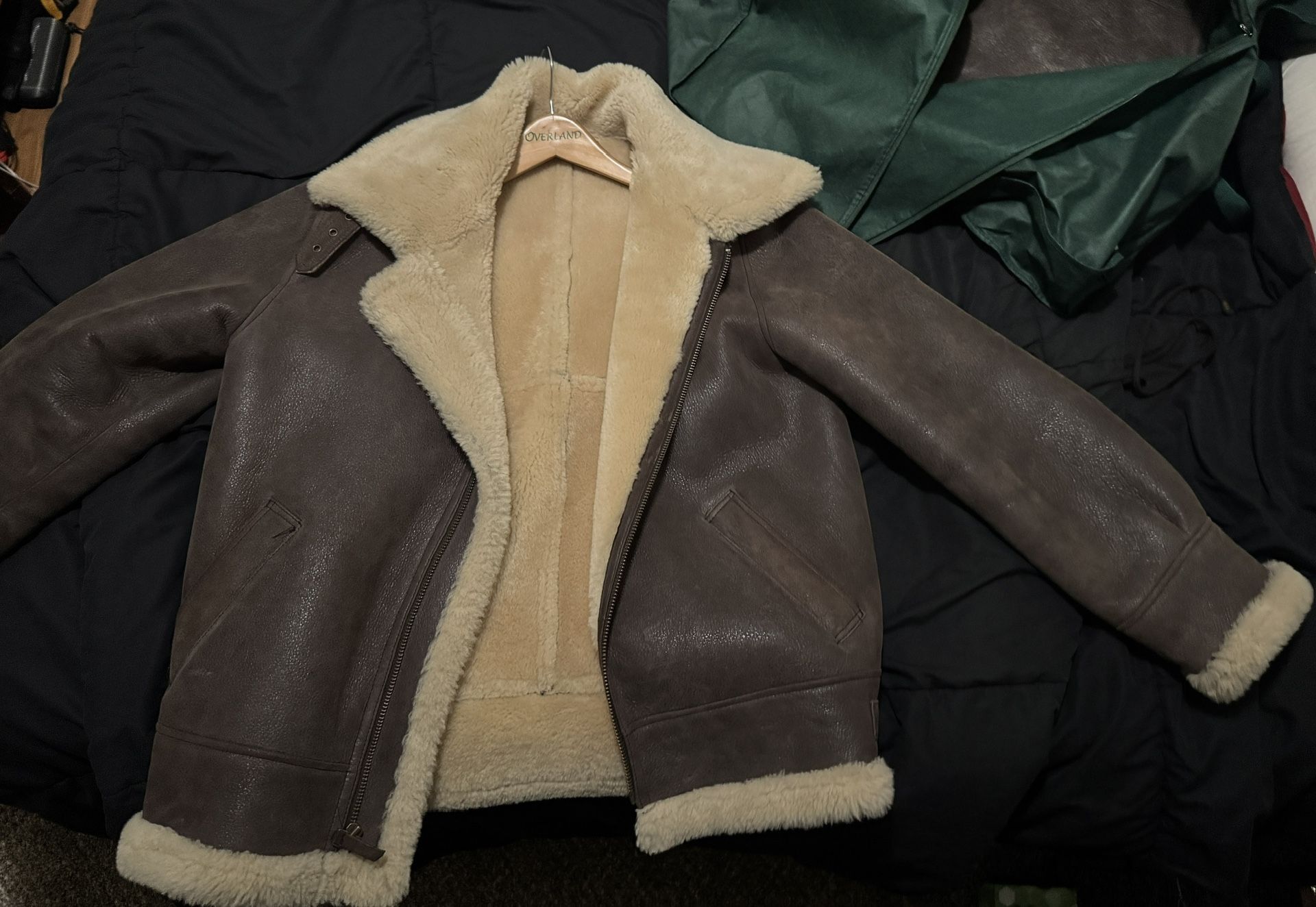 Overland Sheepskin Co: Bomber Jacket