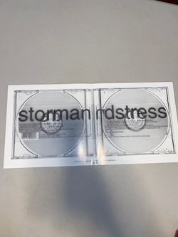STORM & STRESS Under Thunder And Fluorescent Light 2000 PROMO POSTER Touch & Go