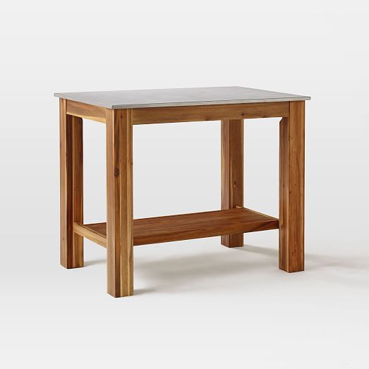 West Elm Butcher Block Island