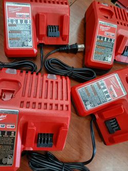 Milwaukee new Charger $30 each one