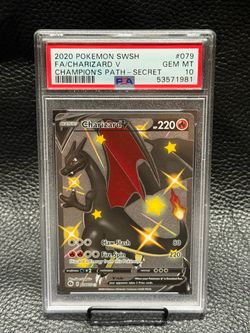 CHARIZARD V FA 2020 CHAMPIONS PATH PSA10