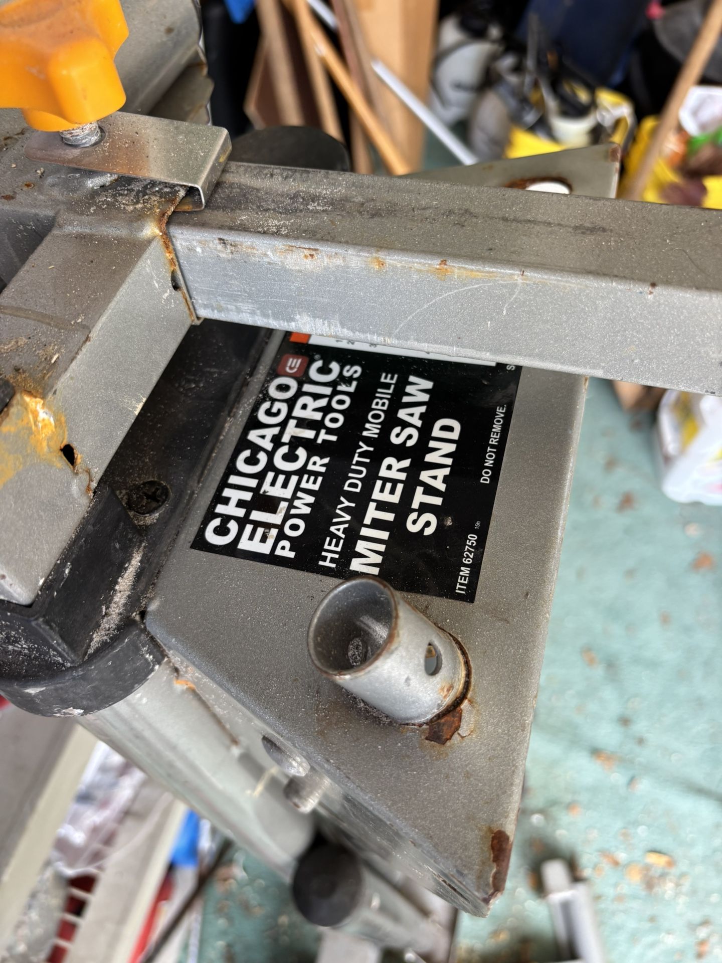 Chicago Electric Power Tool Heavy Duty Miter Saw Stand
