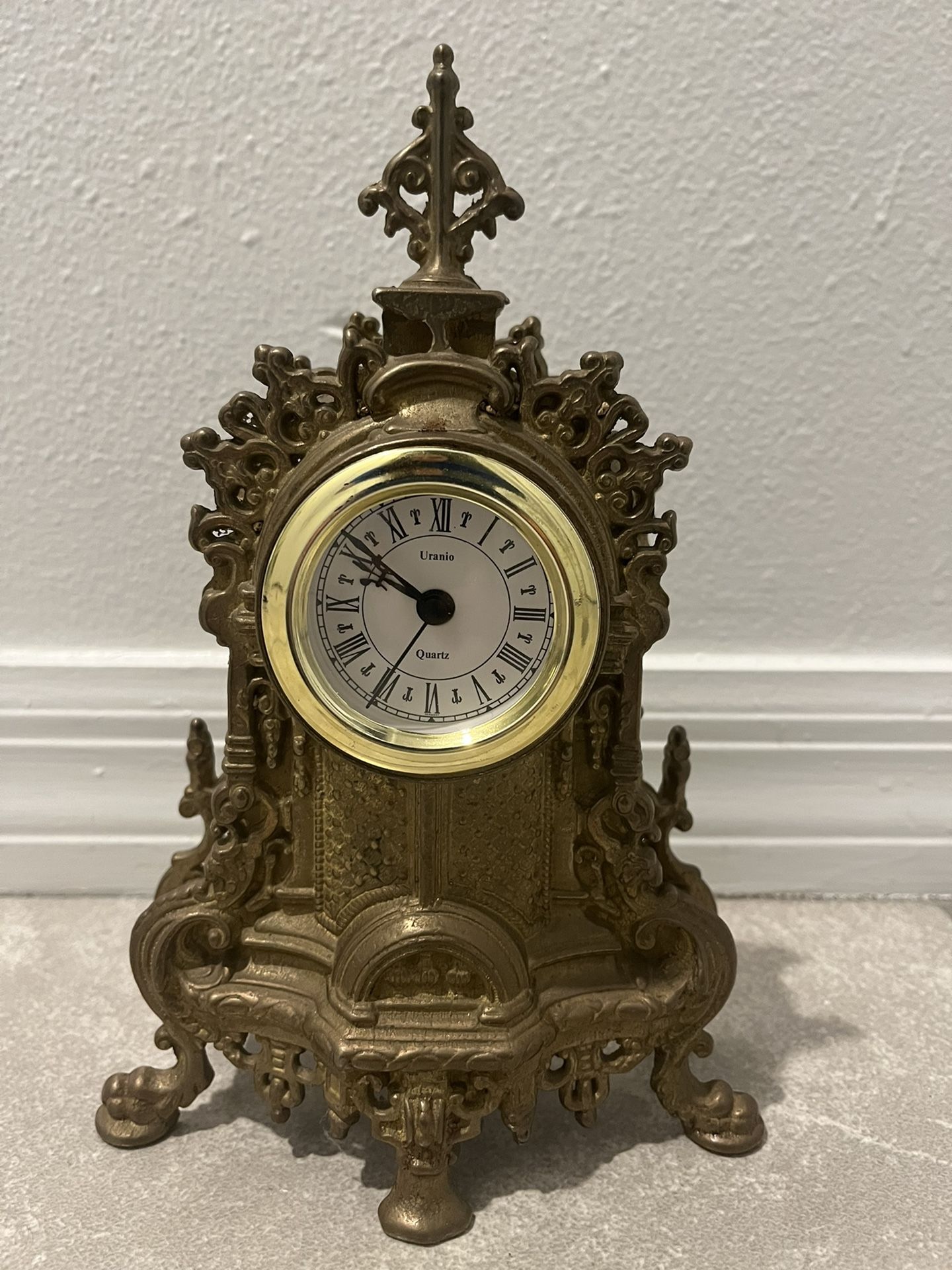 19th Century Gothic European Mantle Clock