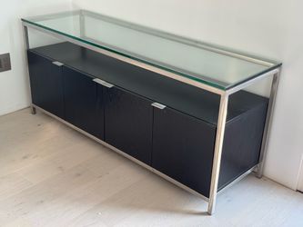 Crate & Barrel entertainment center