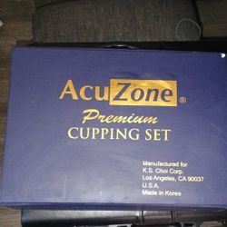 AcuZone Premium Cupping Set