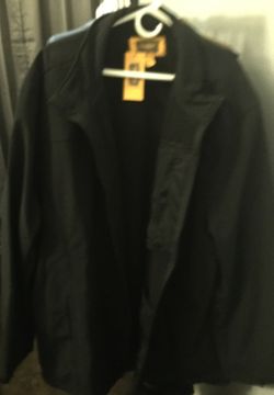 New Men’s Black Jacket Size 3XLT $45