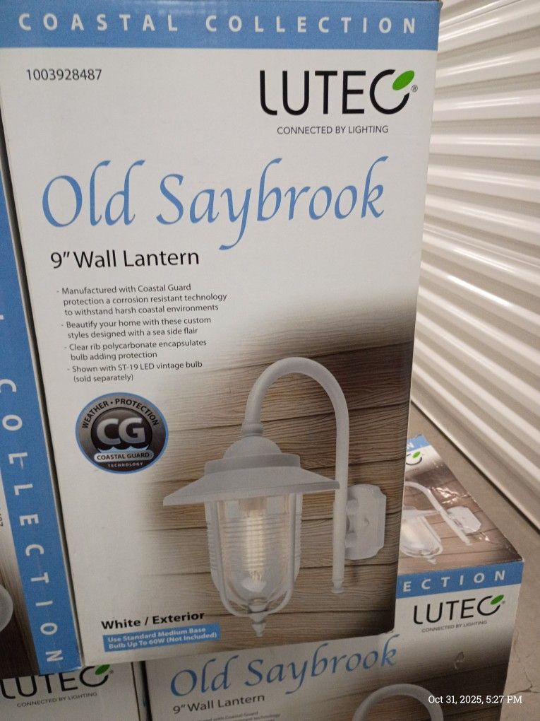 Wall Lantern 4 Pieces Available