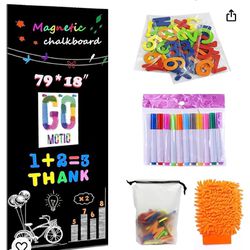 Magnetic Chalkboard Contact Paper
