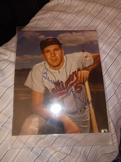 Brooks Robinson autograph picture