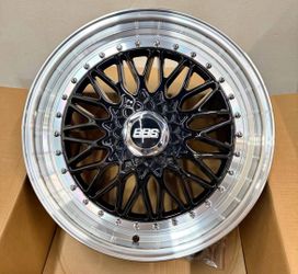 New 19 Inch BBS Super RS Style Rims Wheels 19x8.5 +35, 19x9.5 +35 (5x120)