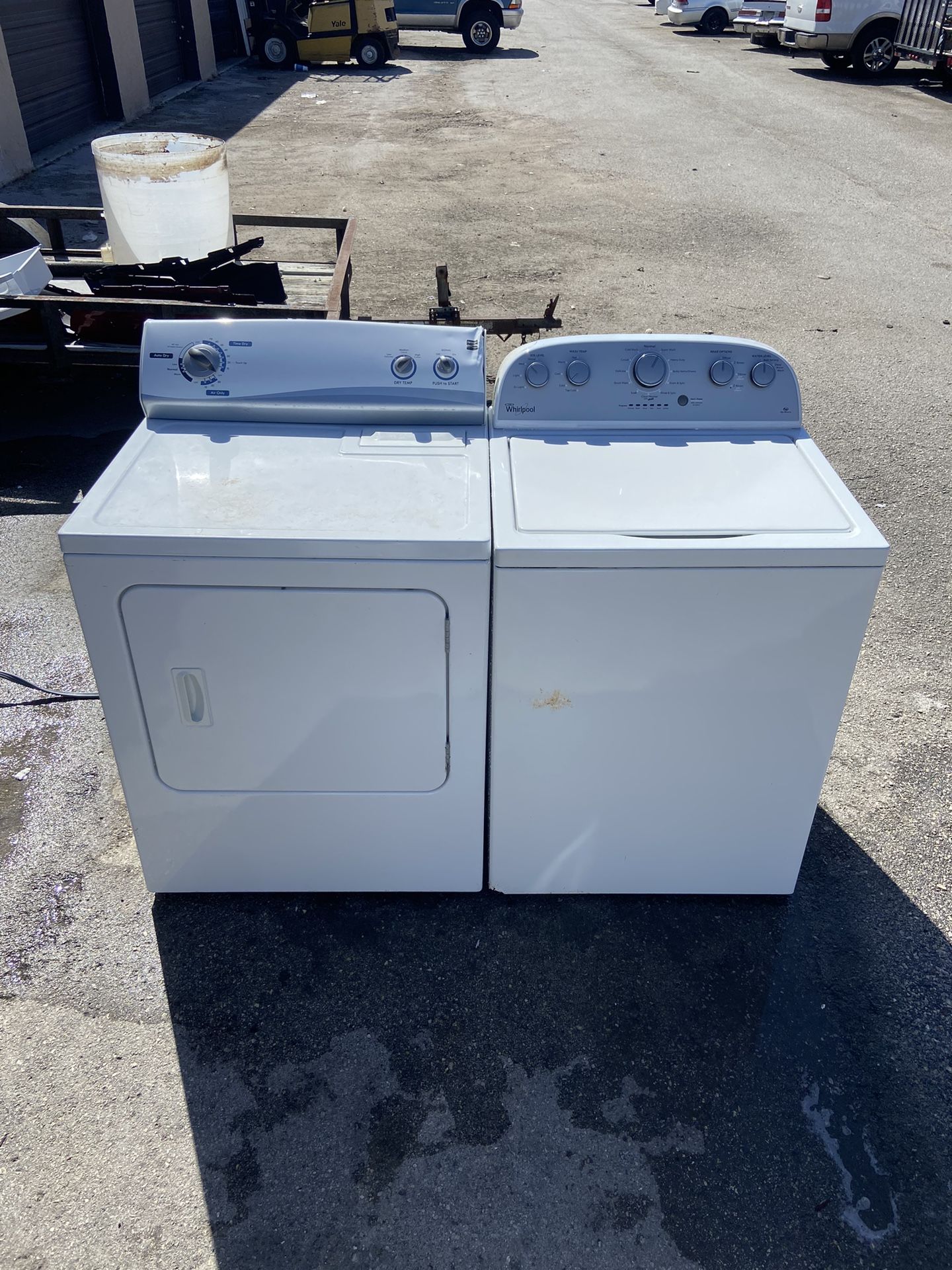 Whirlpool Washer And Kenmore Dryer