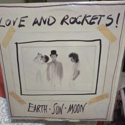 Love and Rockets - Earth Sun Moon Vinyl 1987 