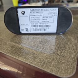 Motorola Internet Cable Modem
