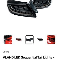 VLAND LED Sequential Tail lights W/Blinking Break Lights