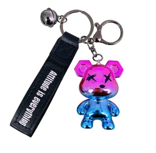 HOT New Anime Bear Keychain Or Backpack Charm