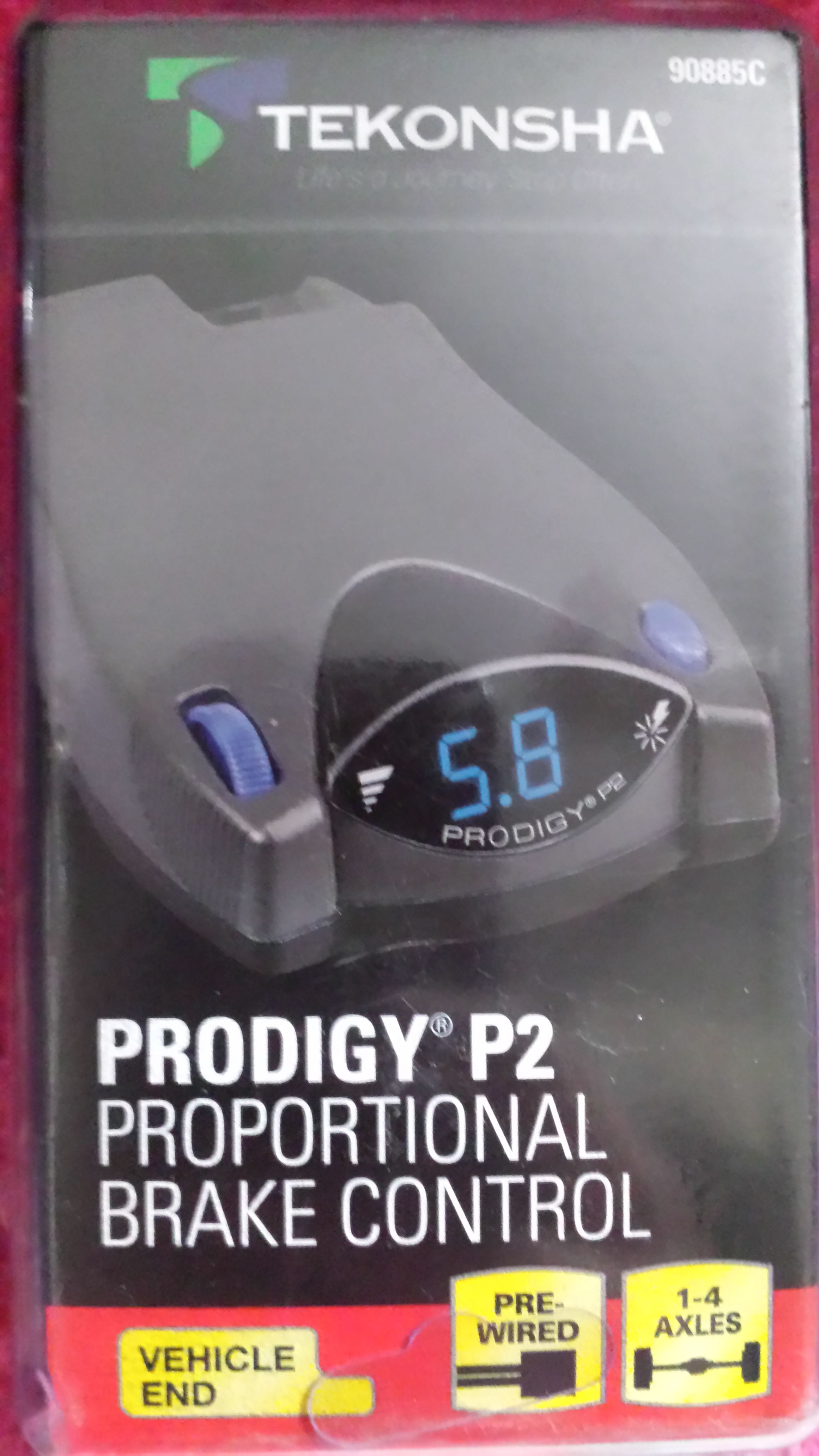 Prodigy P2 proportional brake controller