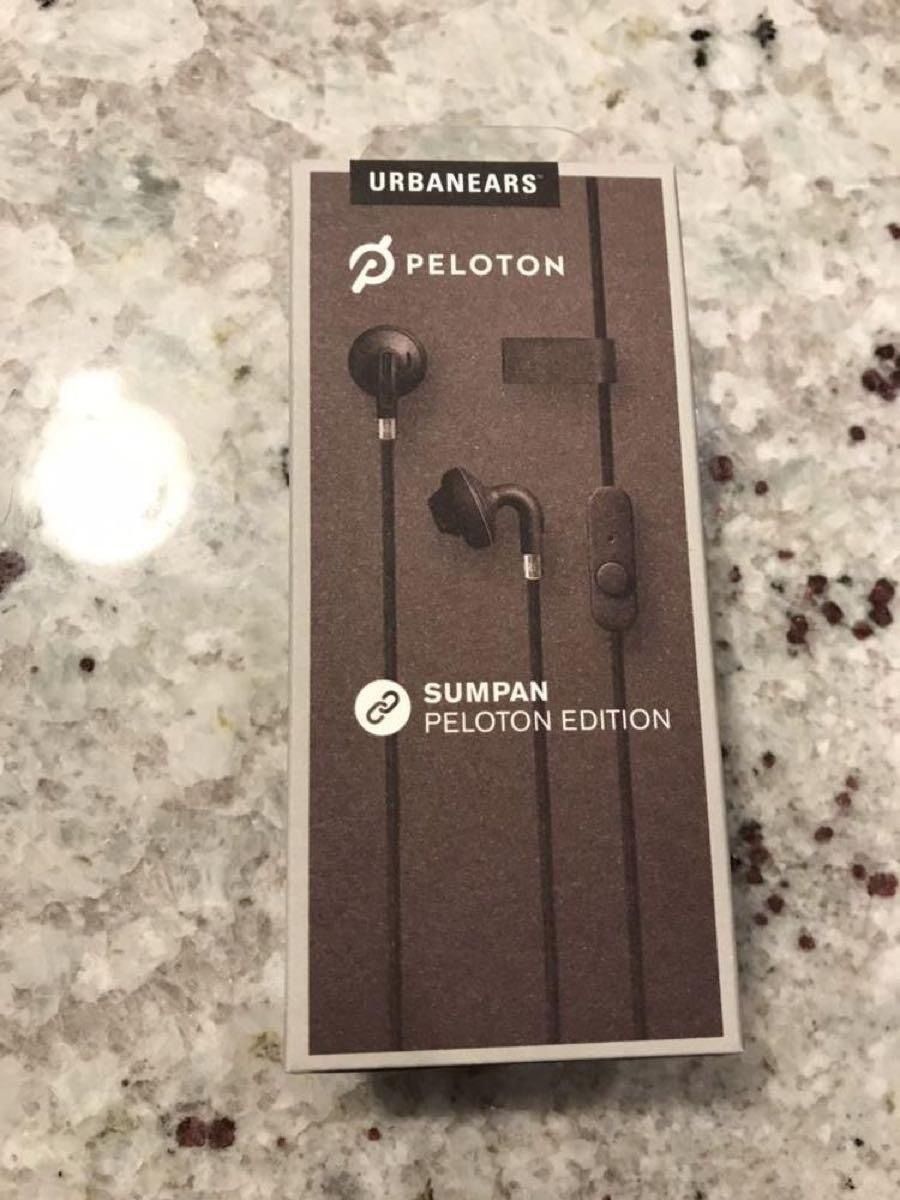 Urbanears Peloton edition earbuds. brand new, sealed! retail $60