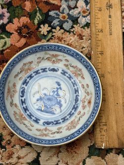 “Jade Trinket”  Vintage Chinese Porcelain From Mid-century