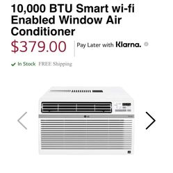 New LG Air Conditioner 10k BTU