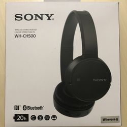 Sony WH-CH500 Bluetooth Wireless Headphone