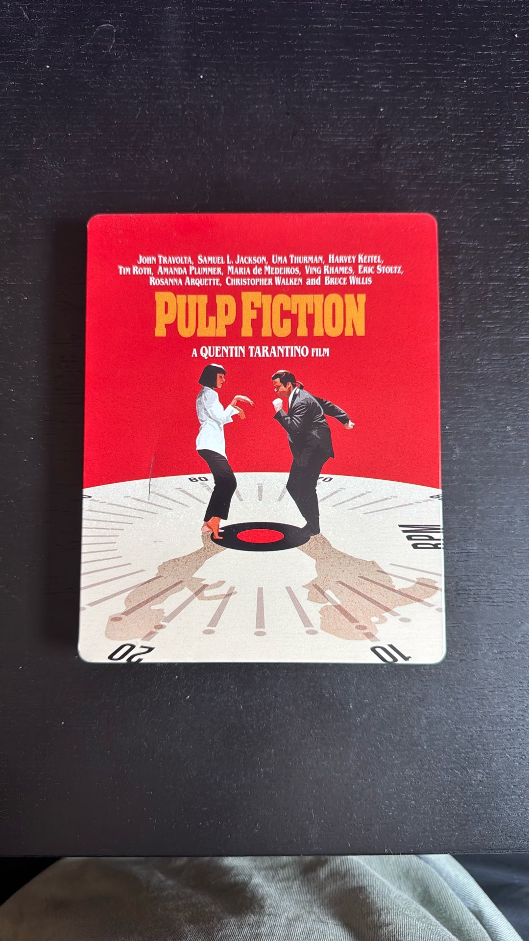 Pulp Fiction Steelbook Blu-ray And 4kUltraHD 