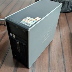 2x Computer Tower dell 5700 Compaq 4GB RAM 120GB HDD for Parts