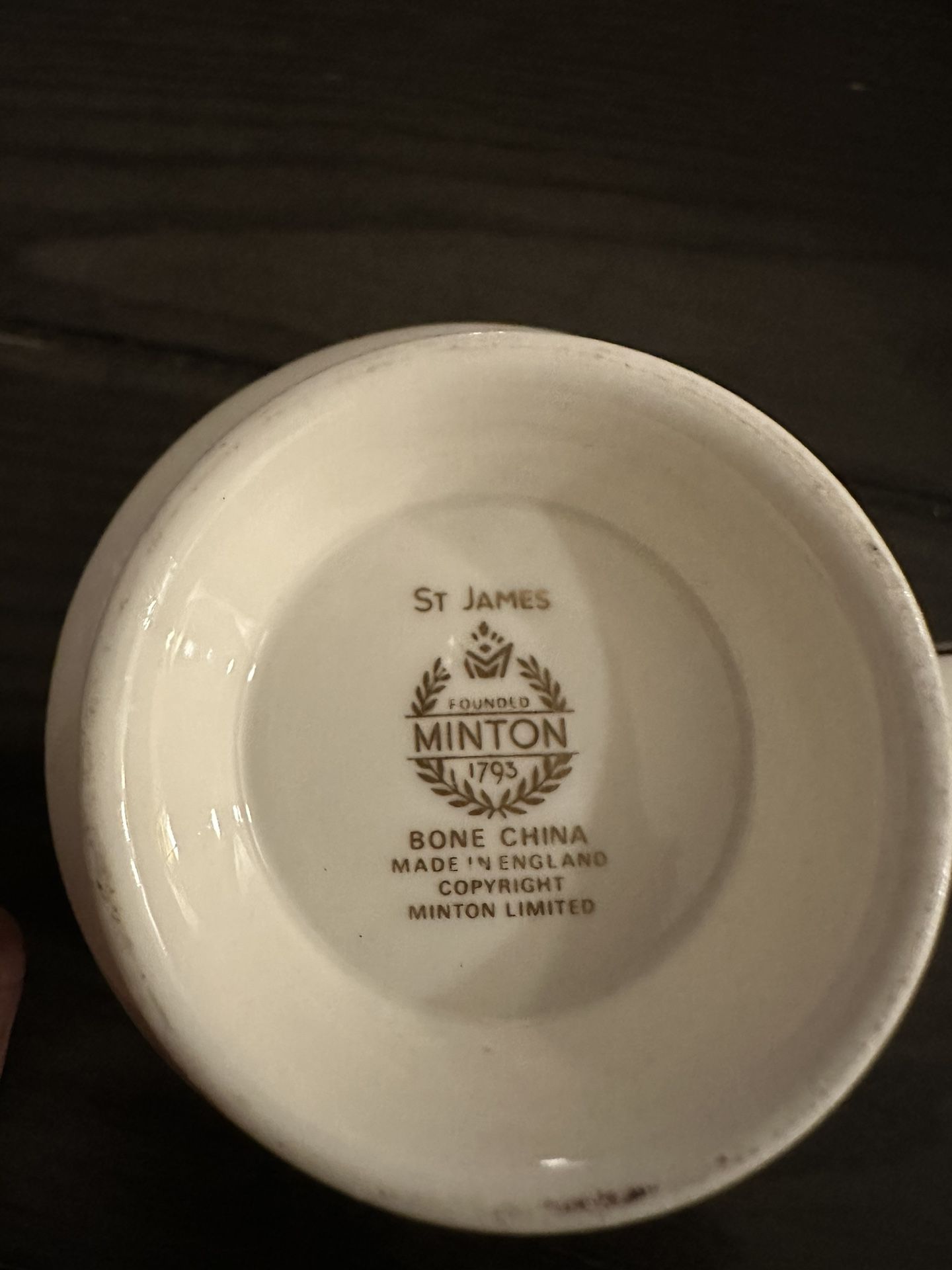 Minton Bone China Tea Cup 