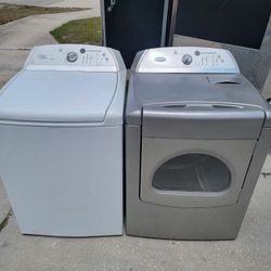 Free Delivery. Whirlpool Large Capacity Washer And Dryer