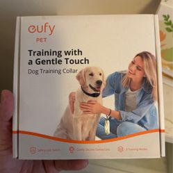 Brand new dog training collar by Eufy Pet. Never used. 