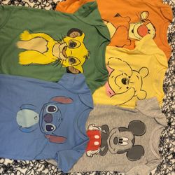 Disney Baby 12M Character Bodysuits - 5 Pack