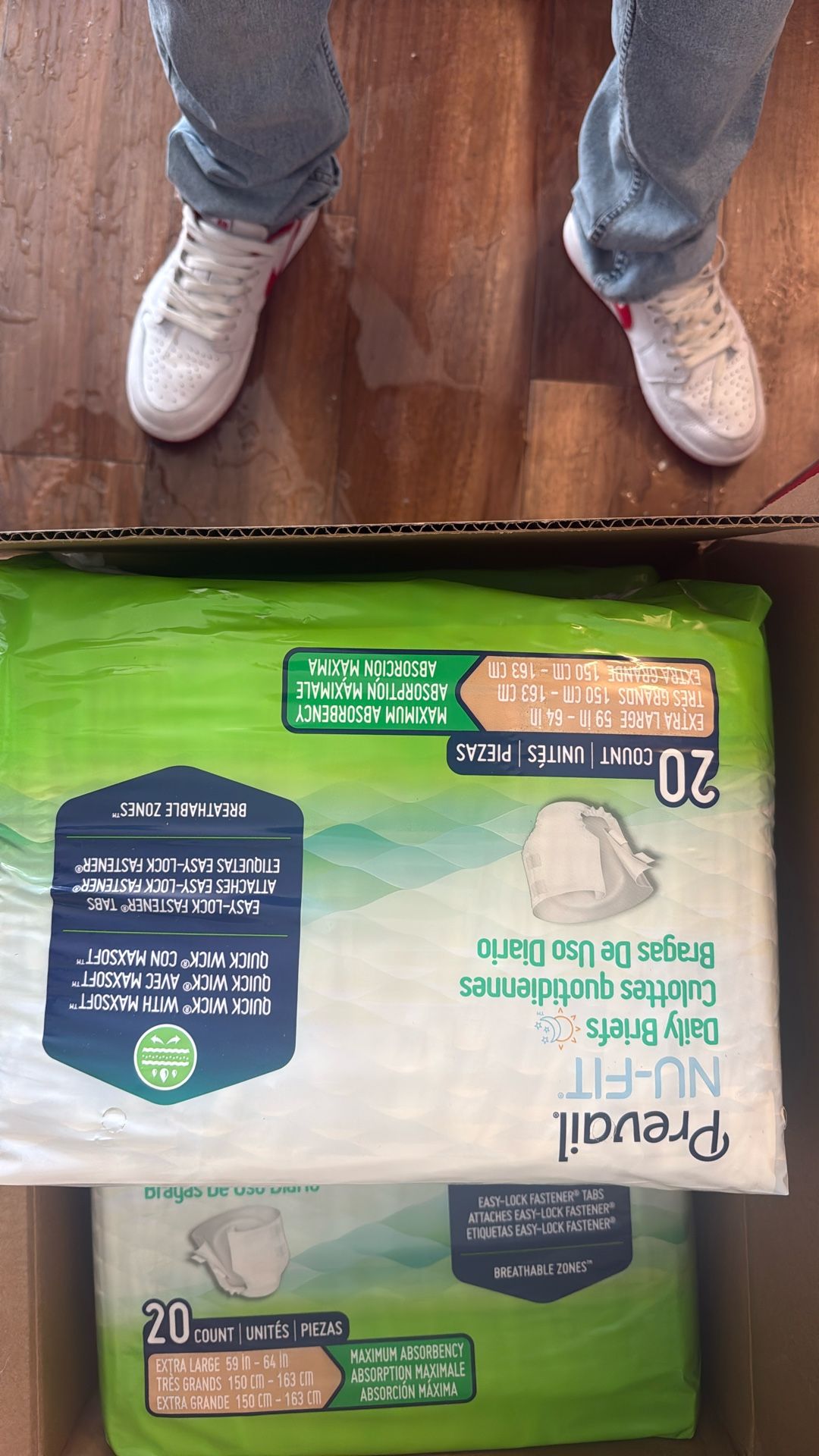 5 20 Packs Of Extra Large My-fit Briefs 