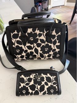 Kate Spade LIKE NEW satchel and wallet