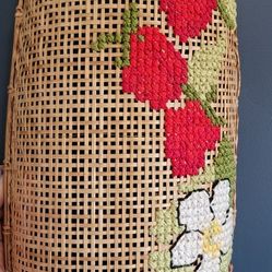  Cross Stitch Strawberry Basket For The Wall