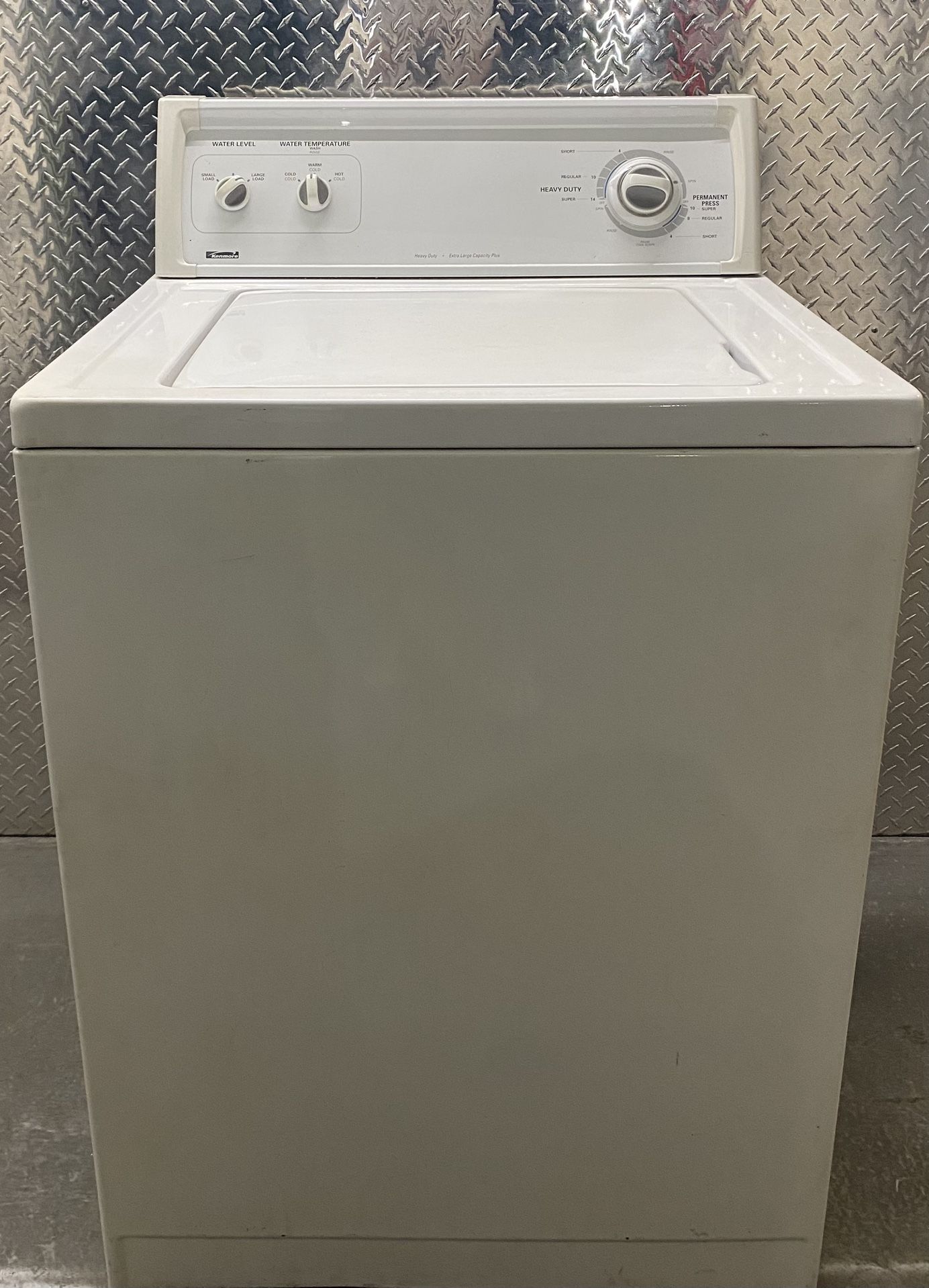 KENMORE HEAVY DUTY EXTRA LARGE CAPACITY PLUS WASHER-WORKS GREAT!!!