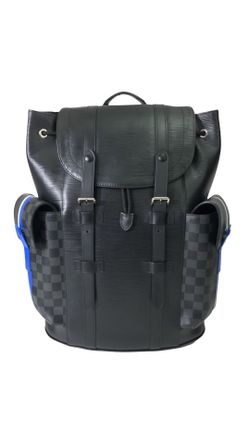 Louis Vuitton Christopher Epi Leather Damier Graphite Special Edition Backpack 