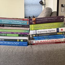 Nursing, Dental Hygiene, Biology, & Other Textbooks