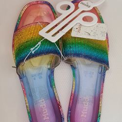 Rainbow Jelly Slides Size 9m 