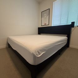 King size Bed Memory Foam NECTAR & Black Frame 