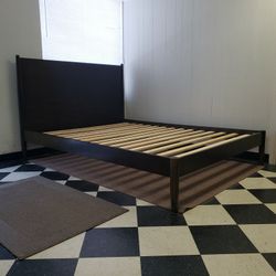 Queen size bed frame - can DELIVER almost anywhere for $20 extra - please see all photos and read everything 🙂