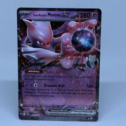 Team Rocket Mewtwo Ex Pokemon Card 