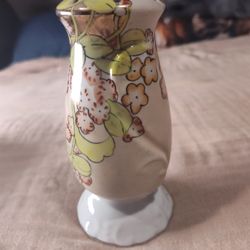 Antique Nippon Hat Pin Holder Orange Buffineer