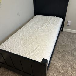 Pottery Barn Kids Twin Frame And Mattress 